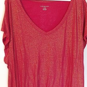 Sparkling evening blouse